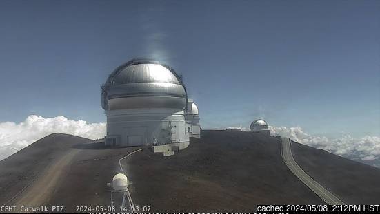 Mauna Kea webkamera v době oběda