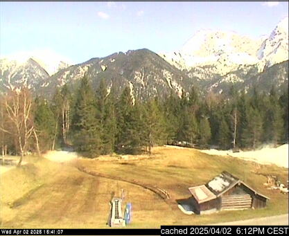 Webcam en vivo para Mittenwald/Kranzberg