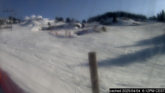 Live Snow webcam for Morillon