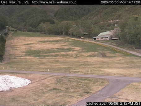 Oze Iwakura Ski Resort webcam all'ora di pranzo di oggi