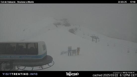 Live webcam para Pozza di Fassa se disponível