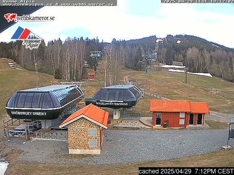 Live Snow webcam for Romme Alpin