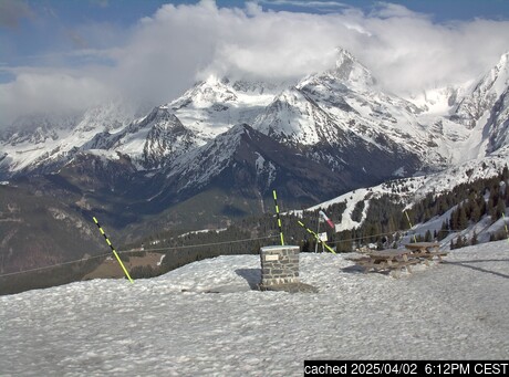 Live Snow webcam for Saint Gervais