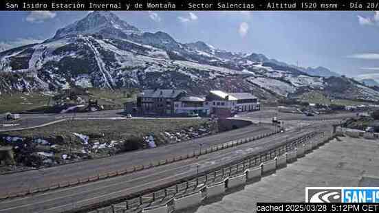 Live Snow webcam for San-Isidro