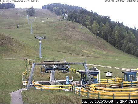 Seefeld-Reith/Gschwandtkopf webbkamera vid lunchtid idag