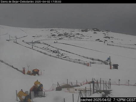 Live Snow webcam for Sierra de Béjar - La Covatilla