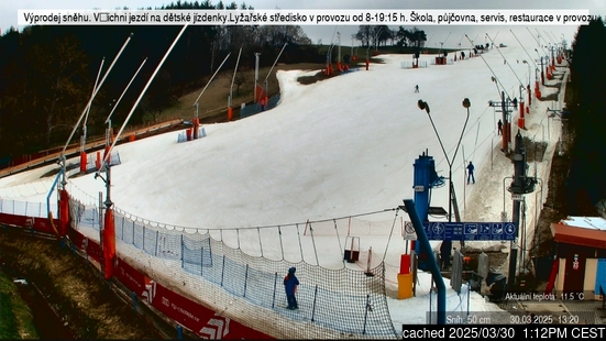 Live Sneeuw Webcam voor Stupava