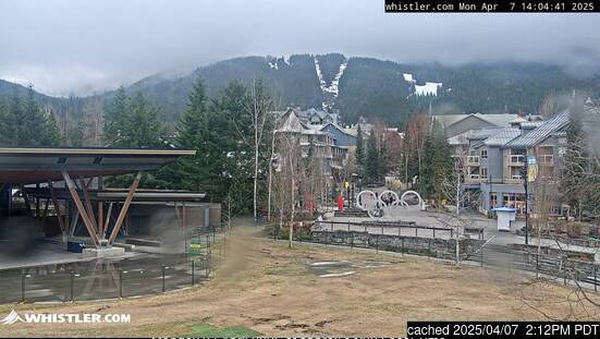 Whistler Blackcomb Webcam showing current snow conditions