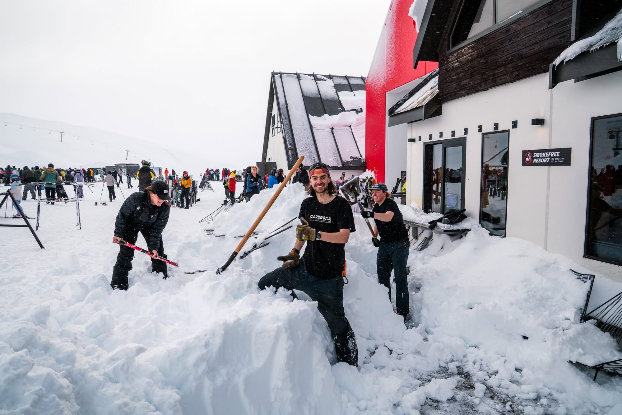 Up To 50cm Of Snowfall in New Zealand