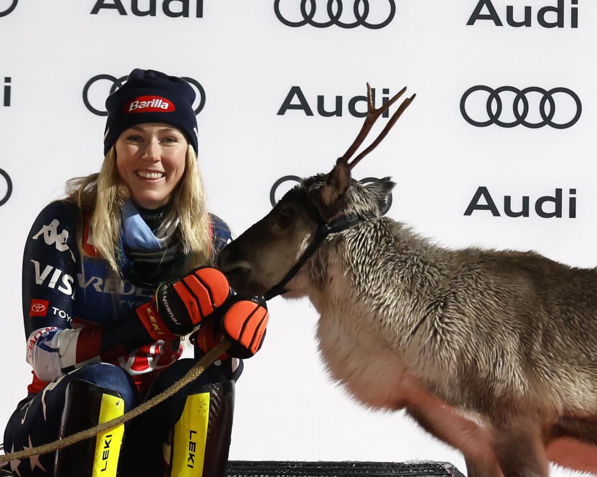 Shiffrin Wins Ninth Reindeer