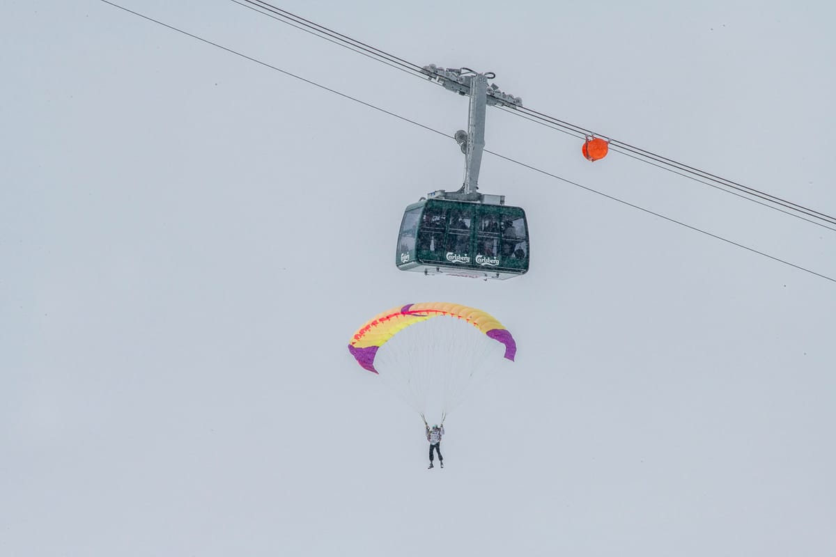 Verbier's Air Show This Weekend