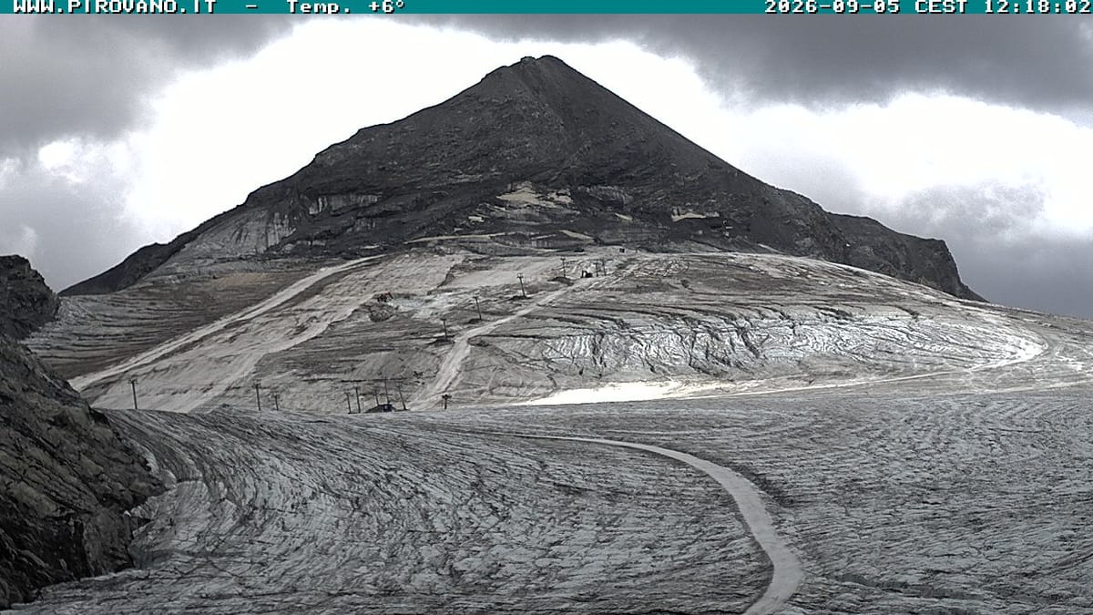 Glacier Skiing Resumes In The Alps