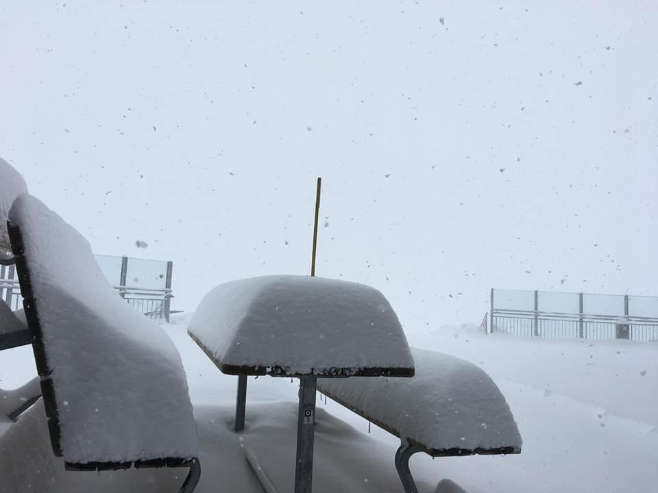 August Snowfall Forecast in the Alps this Weekend