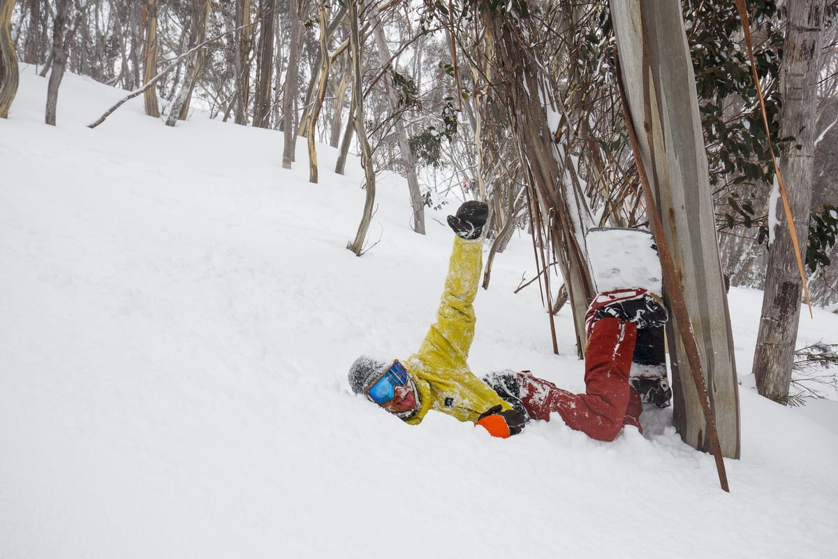 "Most Snow in 17 Years" in Australia