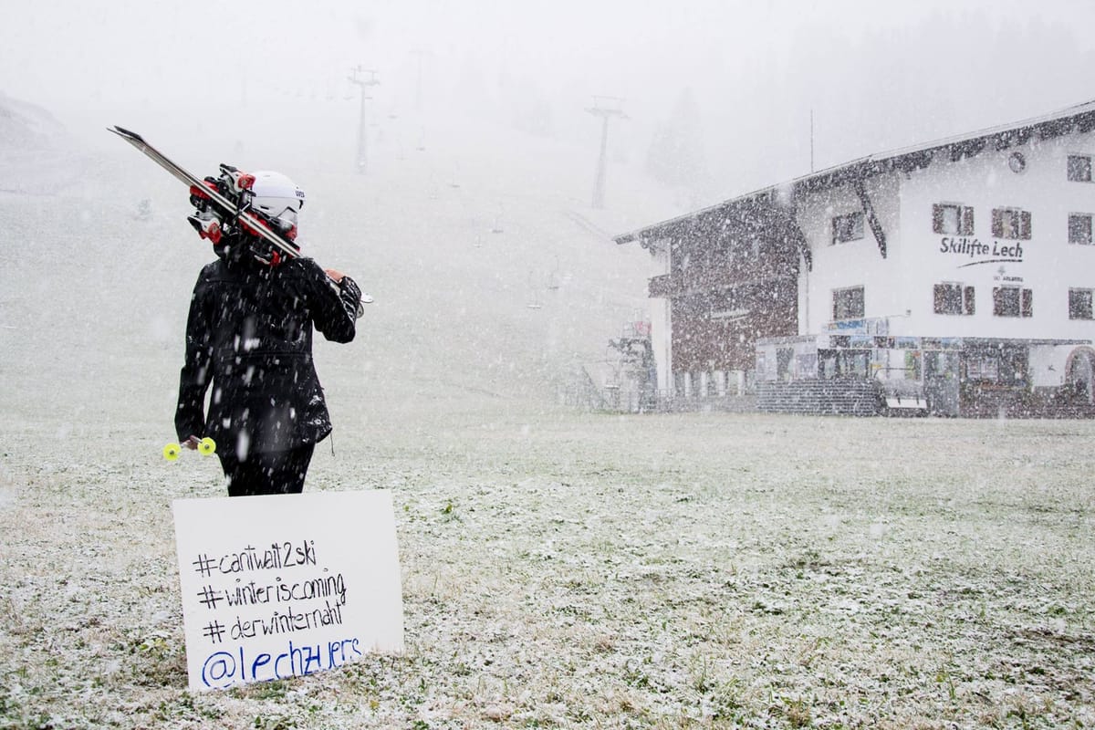 It’s Snowing on Ski Slopes Across The World
