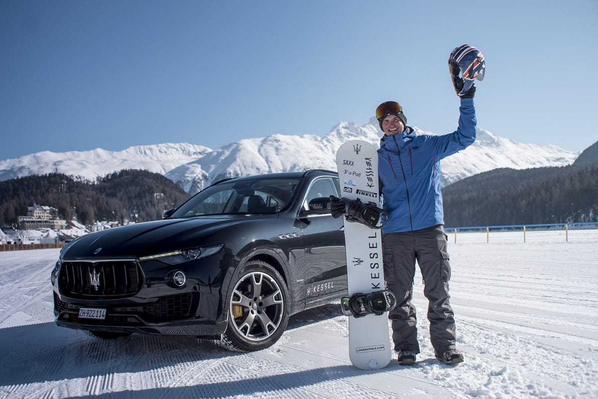 World Record Broken for Speed on a Snowboard