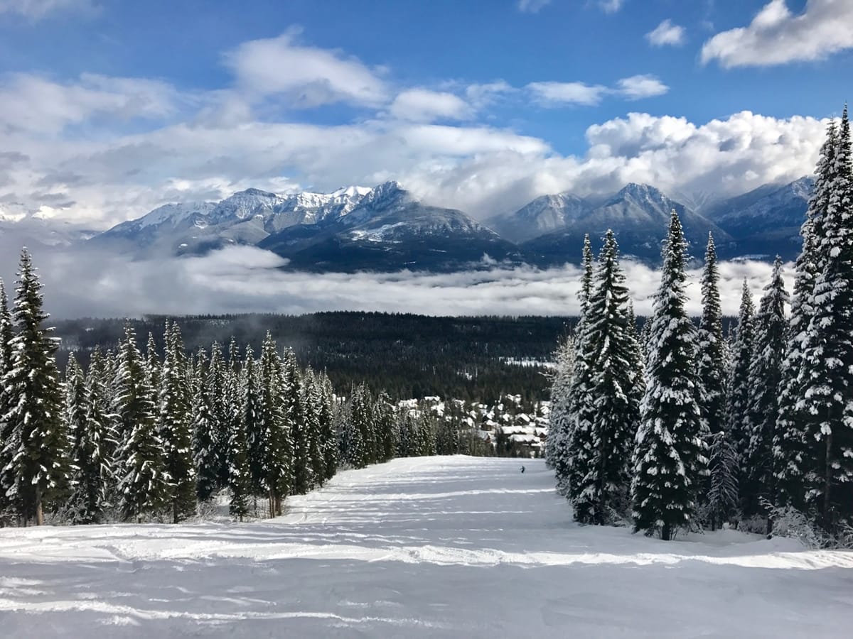 Kicking Horse Ski Area