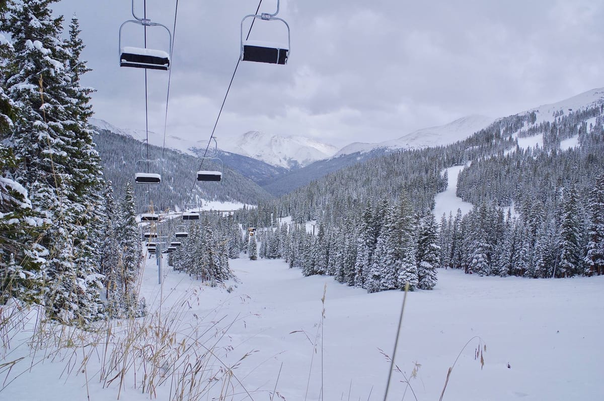 ‘Warm Snow’ Falling in Colorado