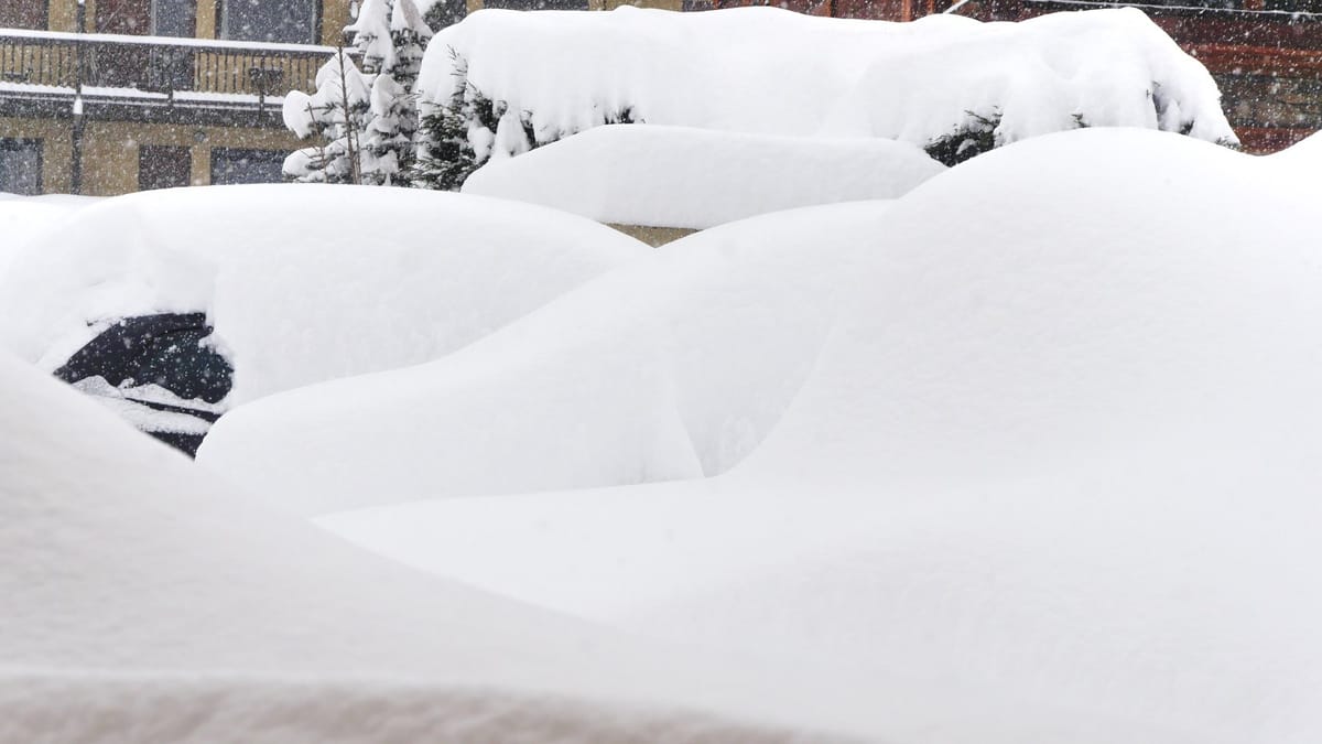 Big Snowfalls in the Southern Alps