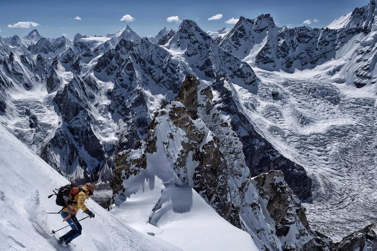 First Ski Descent of Pakistan’s Laila Peak