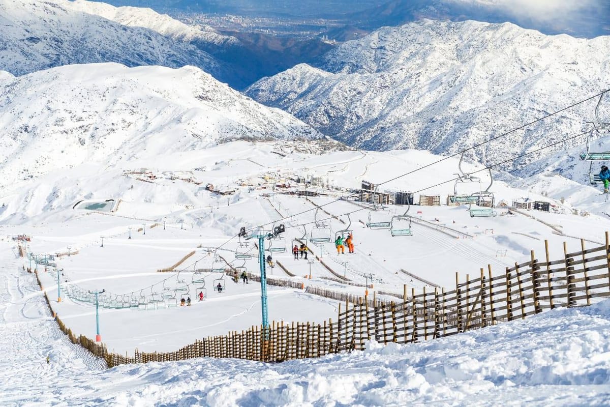 Ski Areas Open Early in South America After Up To A Metre of Snowfall