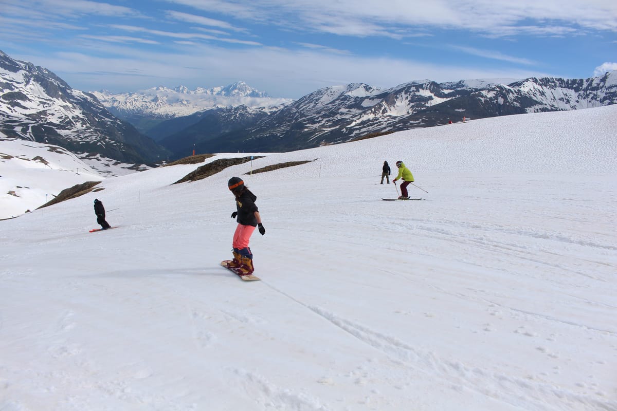 Val d’Isère Re-Opens Winter (non-glacier) Slopes for Summer Skiing