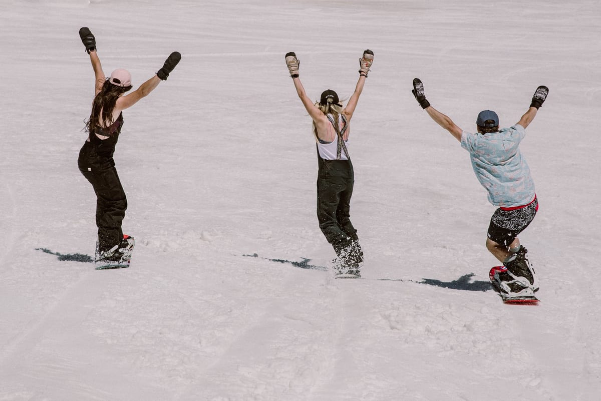 Last Weekend of the Californian 2017-18 Ski Season