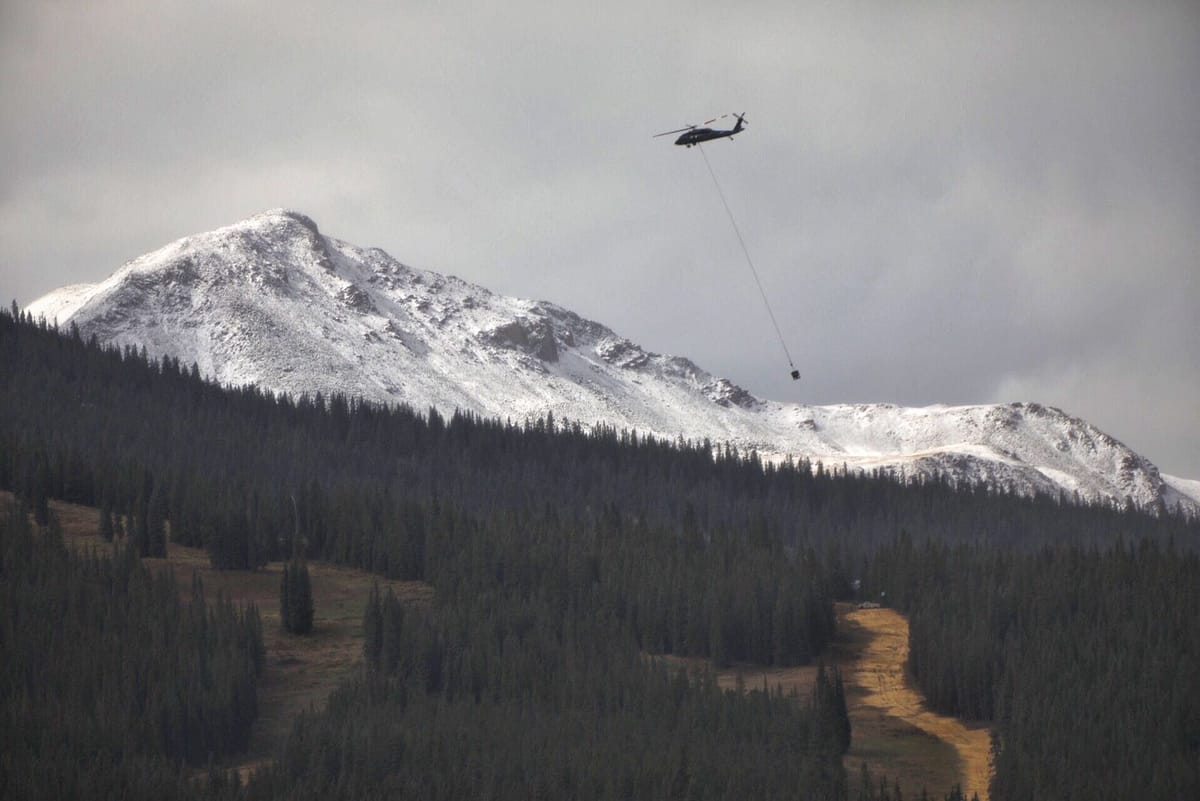 First Snows of Autumn in North America