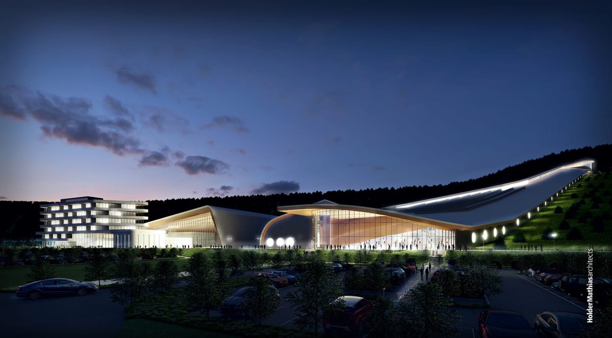 Planning Application in for Welsh Indoor Snow Centre