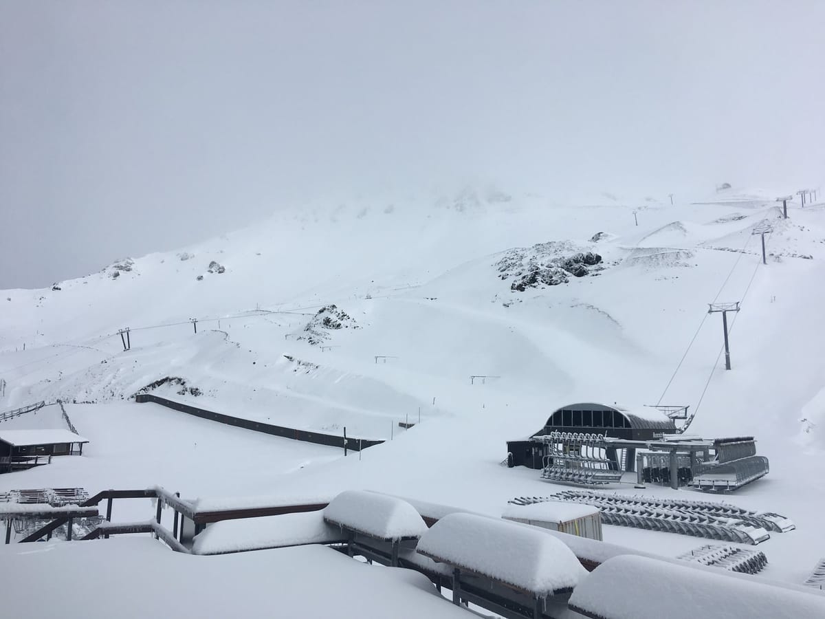 New Zealand Ski Area to open this Weekend After Rare Summer Snow Storm