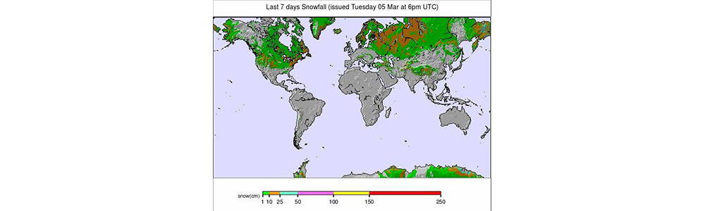 World Snow Overview #77