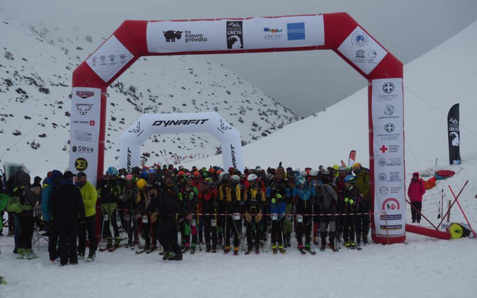 Ski Racing on Crete