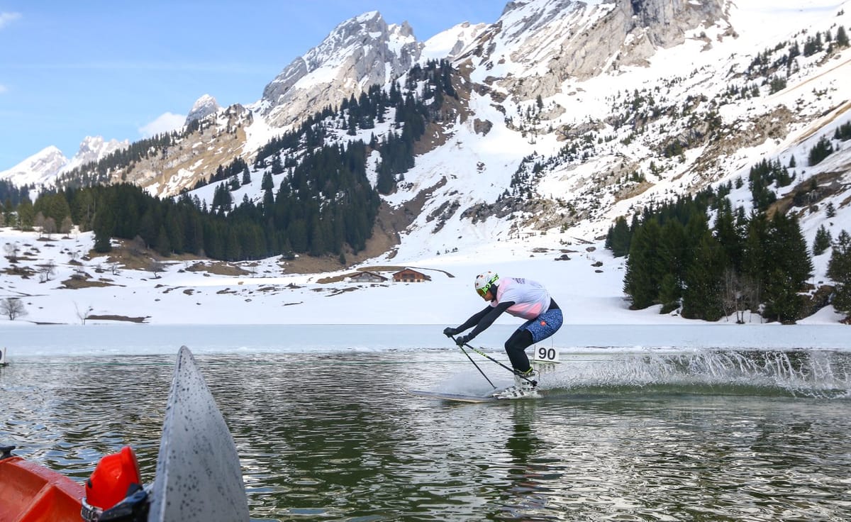 The World’s Biggest Season-End ‘Pond Skimming’ Contest