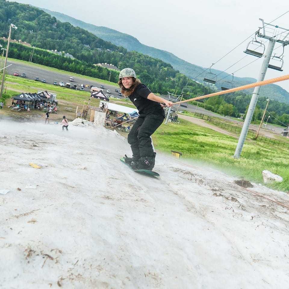 Summer Snow Camp in Quebec