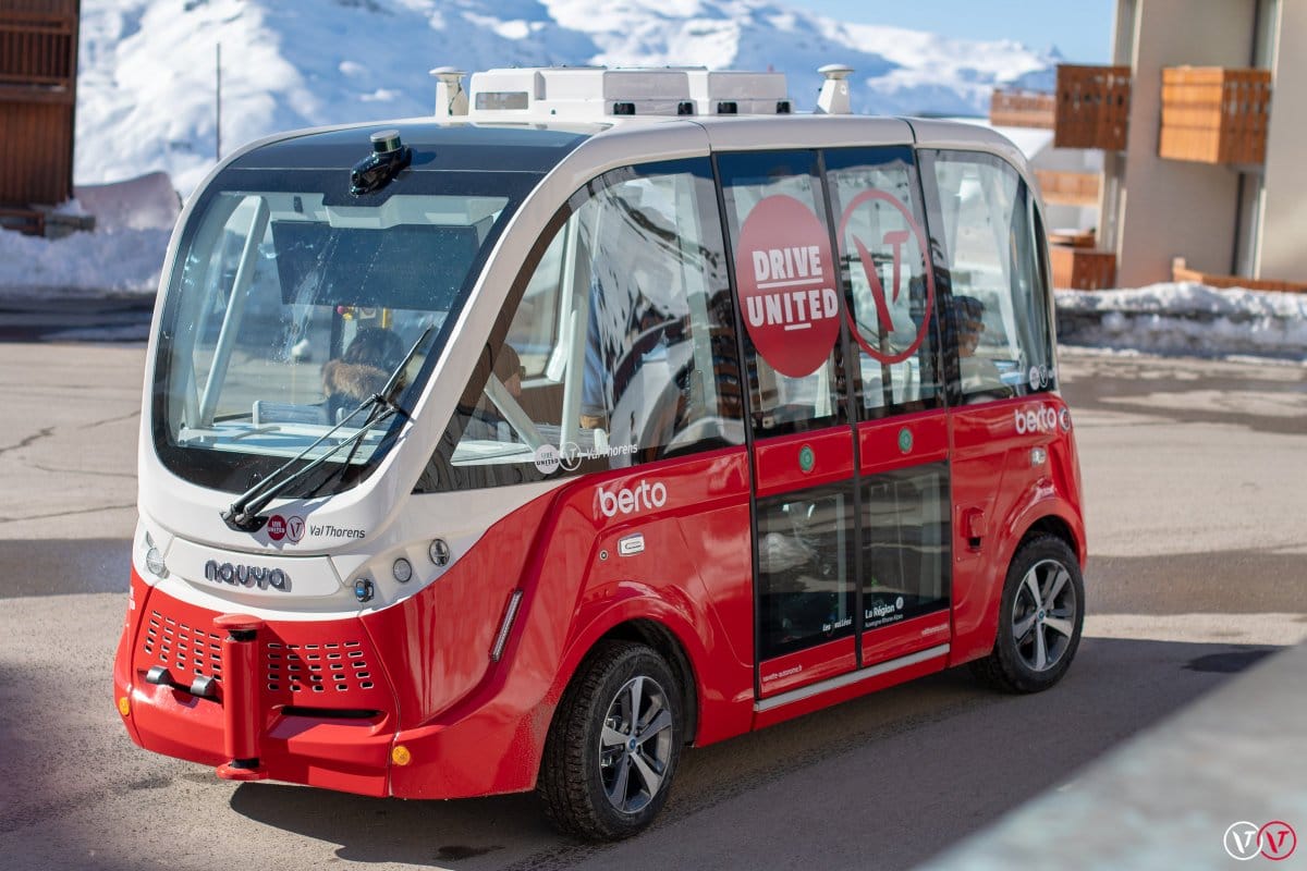 Self-Driving Shuttles For Val Thorens