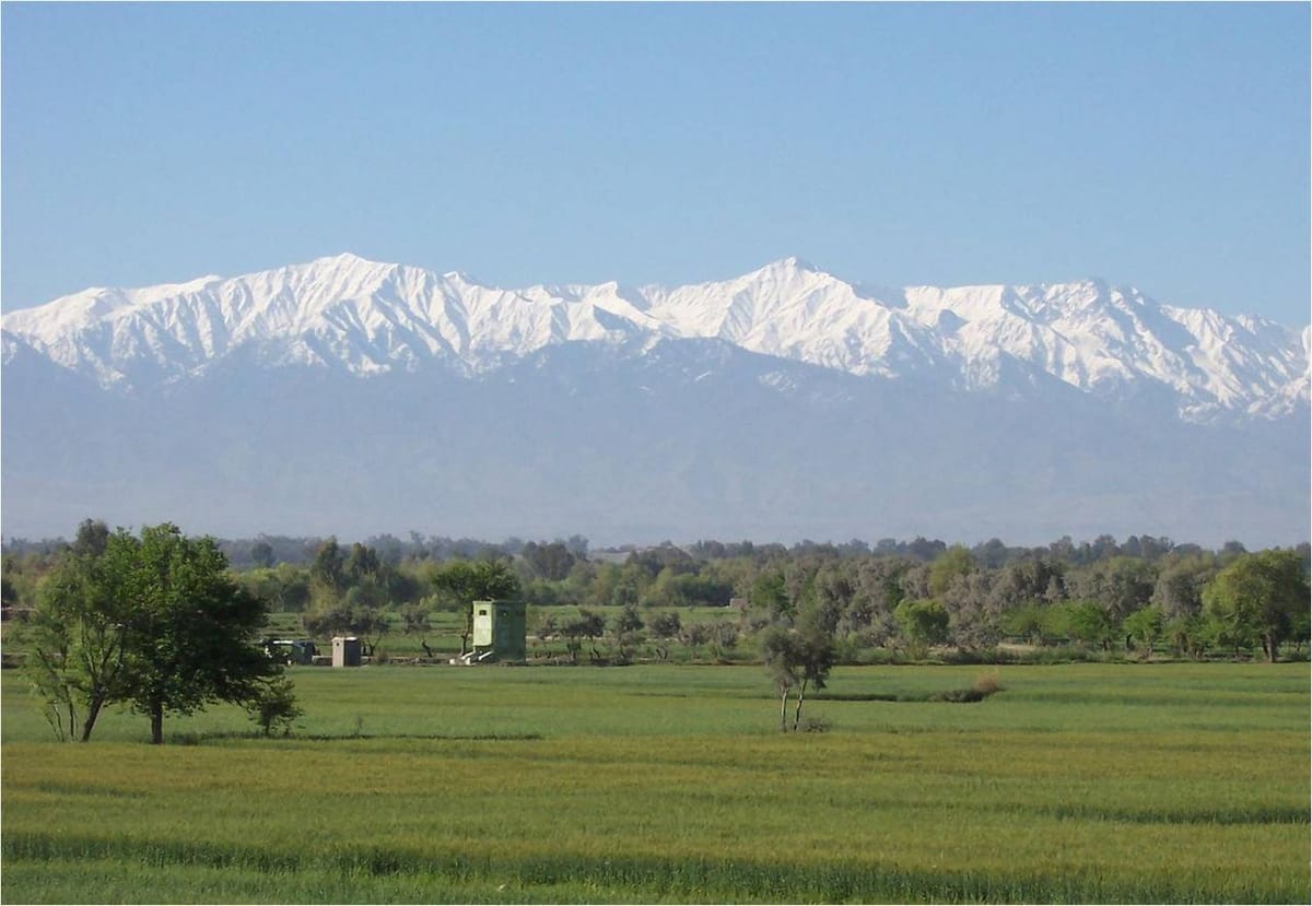 Formerly Year Round Snow-Capped Area on the Pakistan – Afghanistan Border No Longer Is