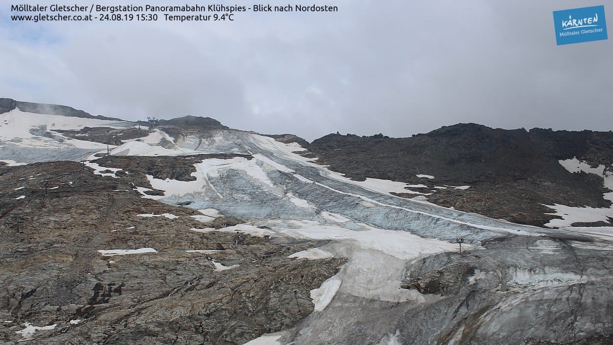 Molltal Glacier Latest Summer Ski Area to Close As Snow Melts From Glacier