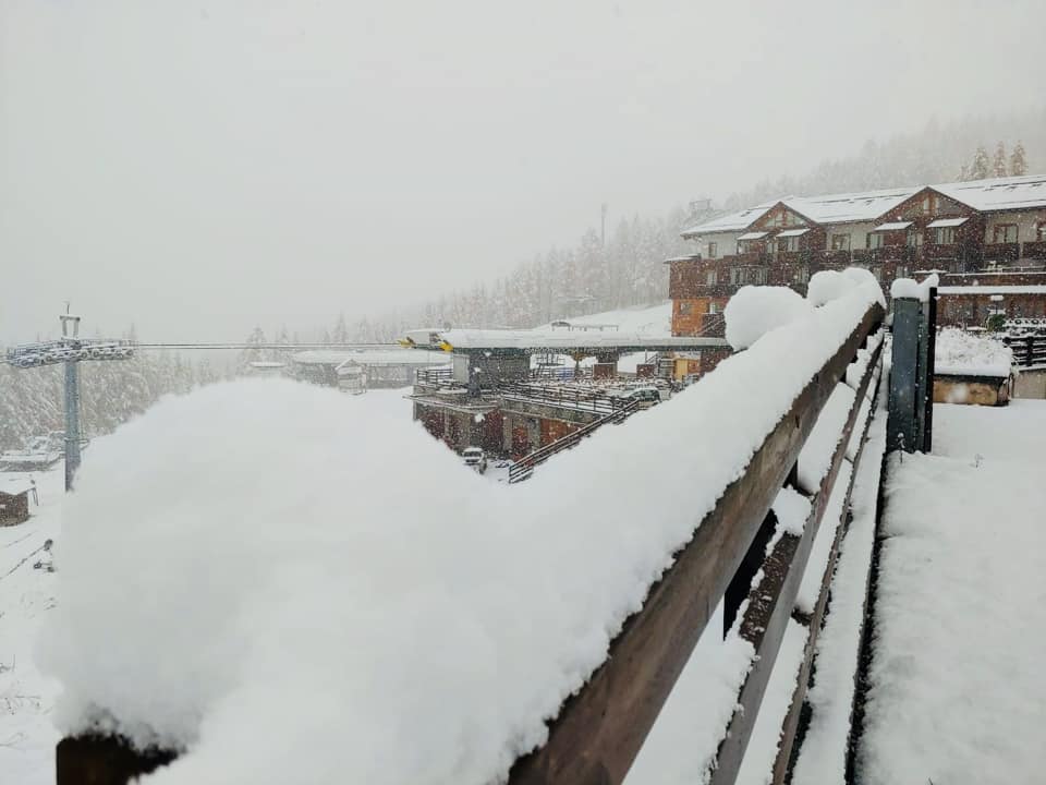 Biggest Snow Storm of the Autumn so Far Moves in to the Alps and Pyrenees