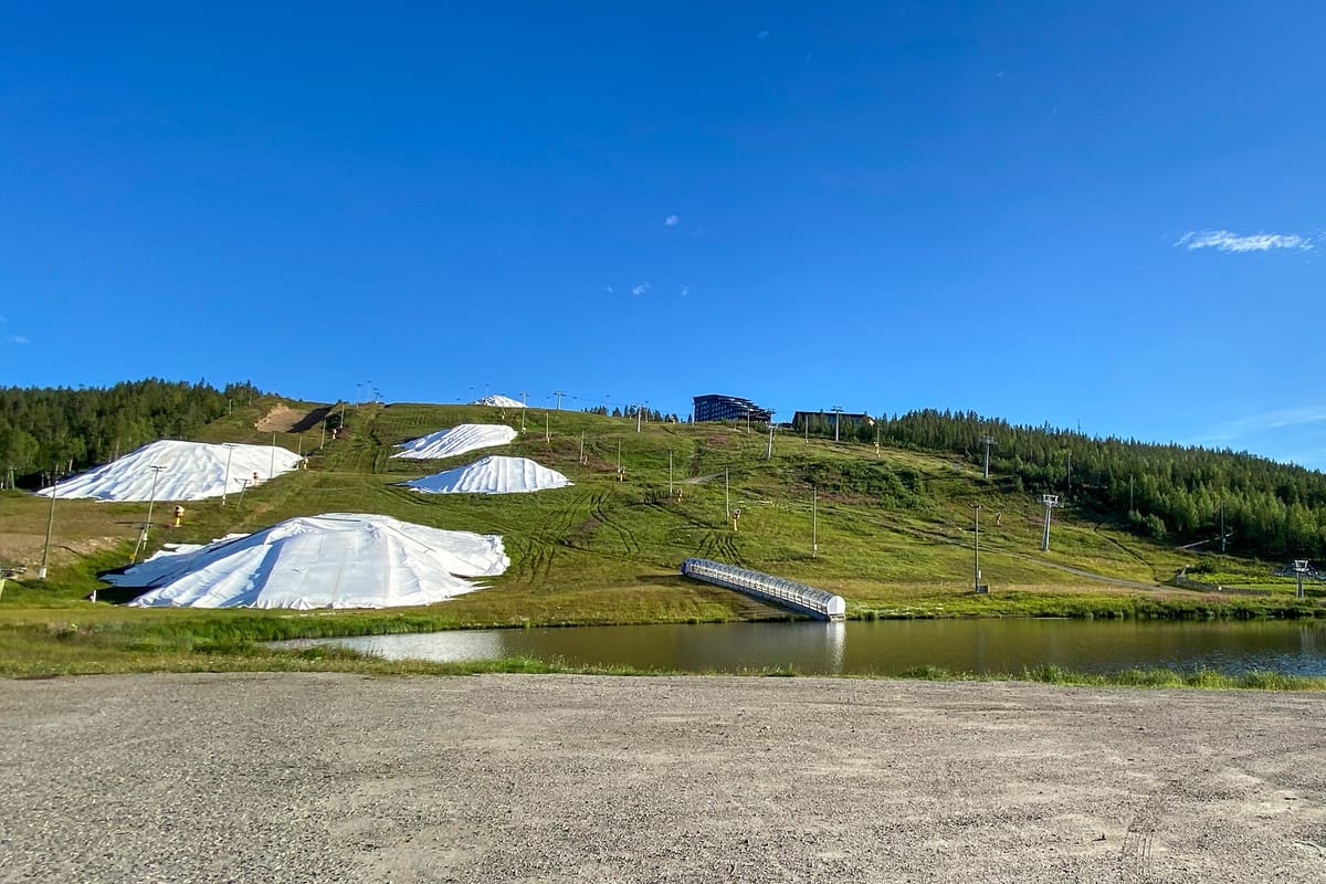 Scandinavian Ski Centres Claim Record For Amount of Snow Being Saved Through Summer