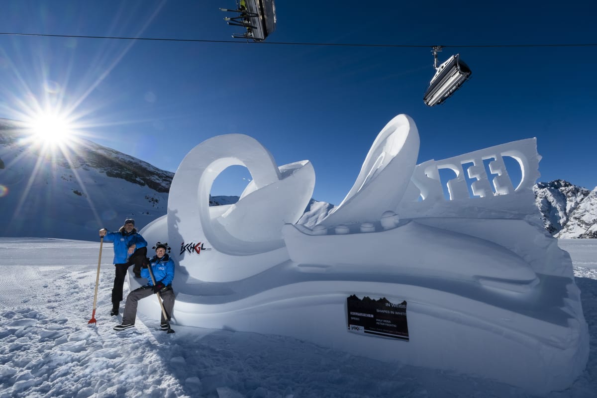 Snow Bobsleigh Wins Sculpture Competition