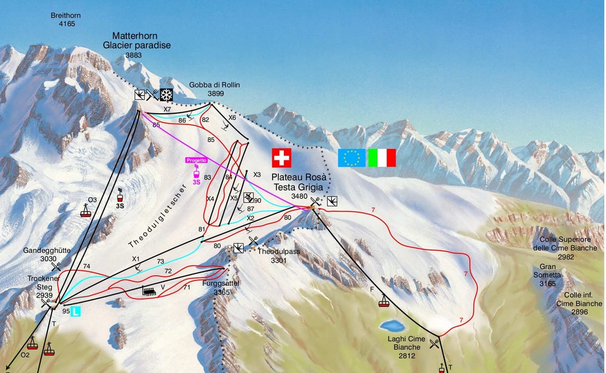 Cervinia Prepares for Summer Ski Season After Reporting Record Winter Business