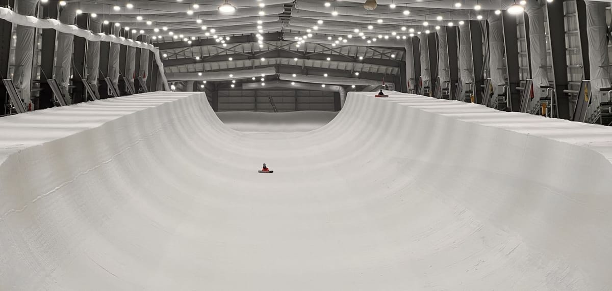 China Opens Massive Indoor Half Pipe