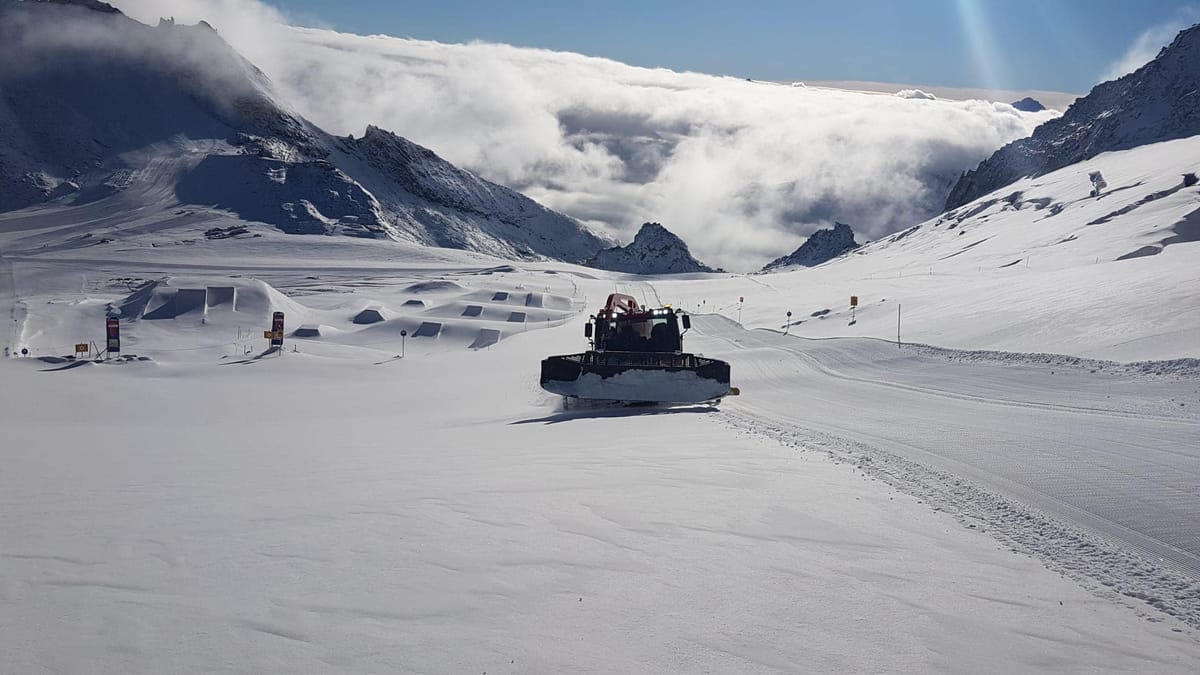 More September Snowfall in Europe