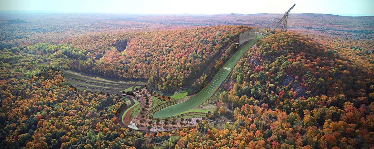 New Year Round Ski Jump For Michigan