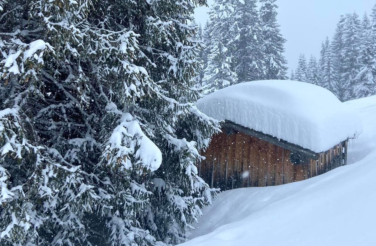 Major Snowfall For High Slopes in the Alps As Season Winds Down