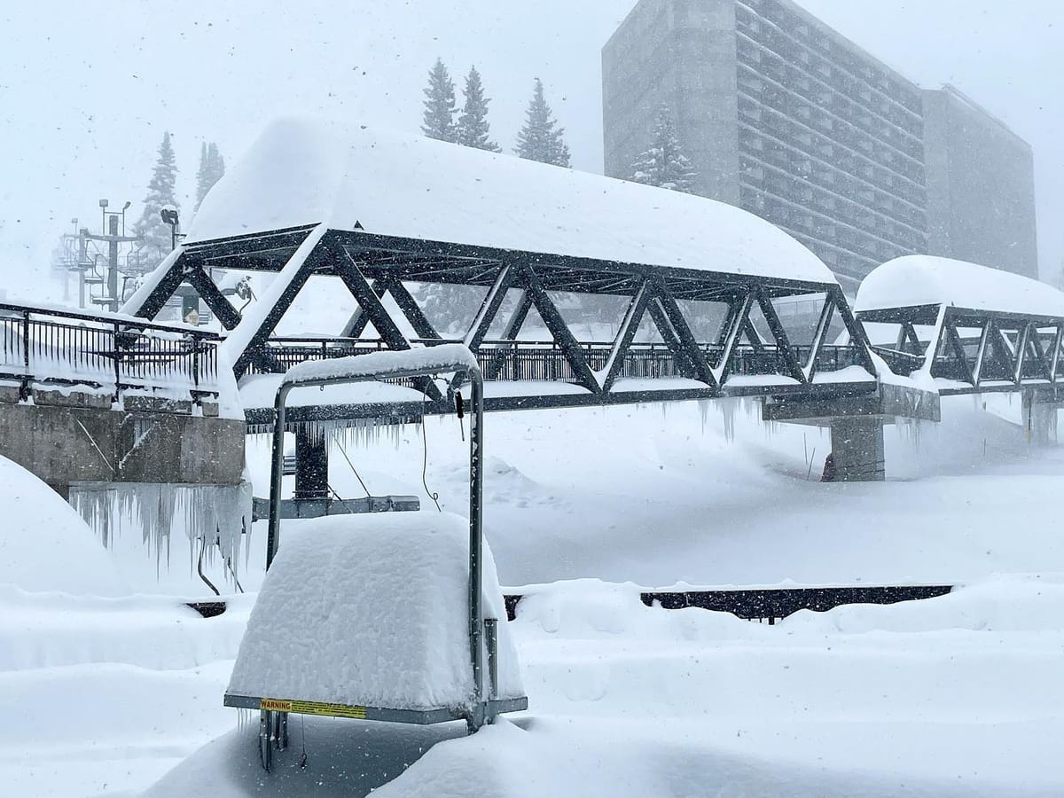 Snowbird Latest US Resort To Announce All-Time Snowfall Record