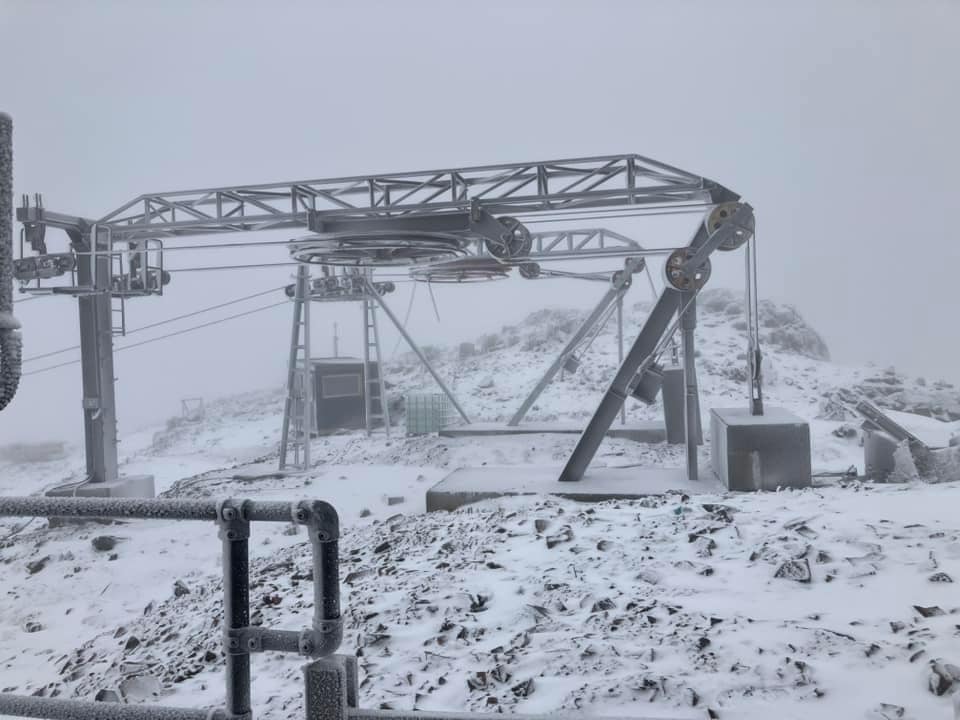 October Snowfall in Scotland