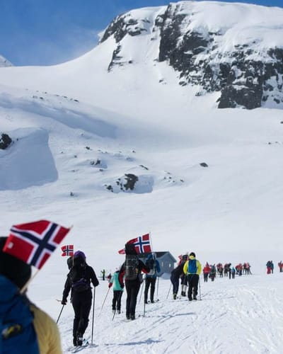 Norwegians Head To The Snow For National Day