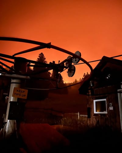 Second US Ski Area Damaged By Wildfire This Summer