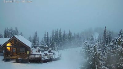 Summer Snowfall In Canada